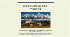 Desktop Screenshot of jacksonwyomingjobs.com